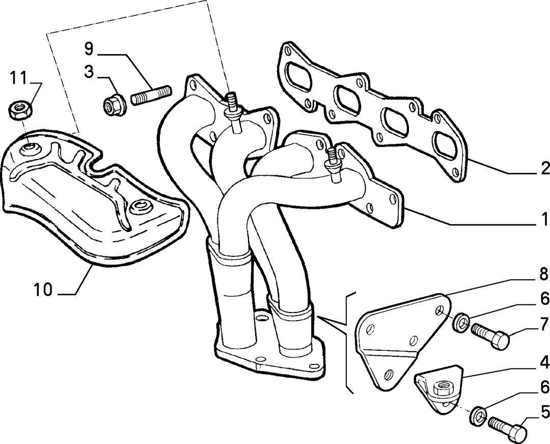 EXHAUST MANIFOLD 1