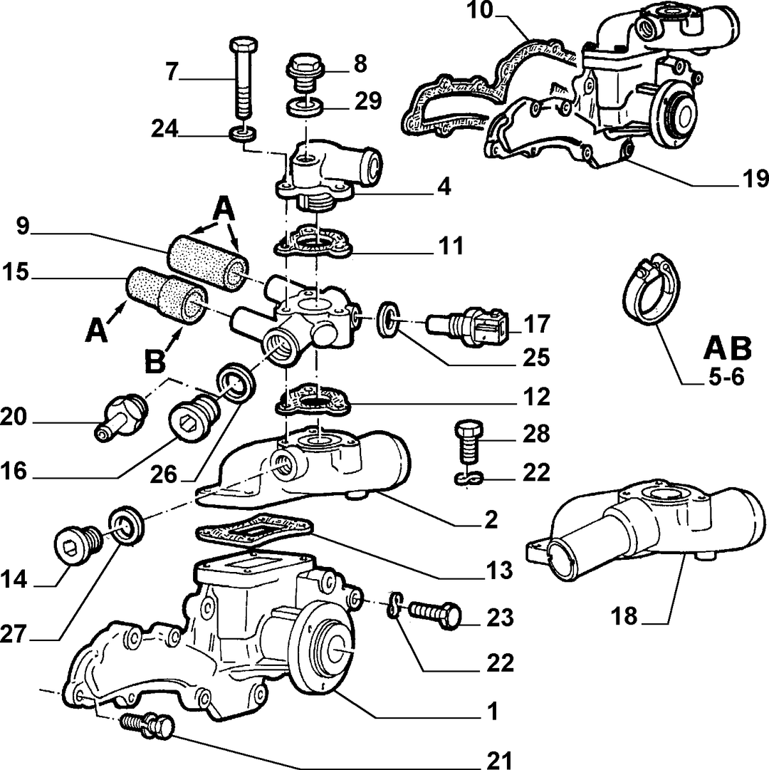 WATER PUMP AND LINES  4