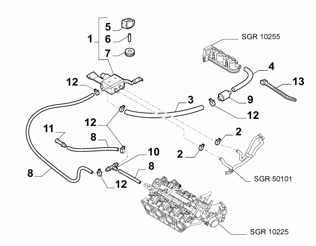 FUEL TANK PIPING 4