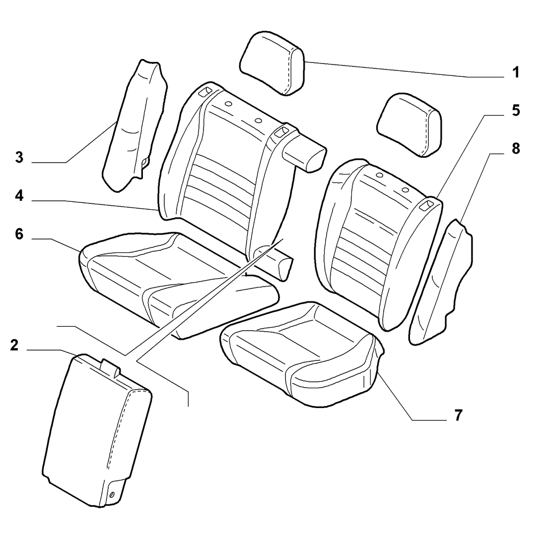 BACK SEAT COVERS 42