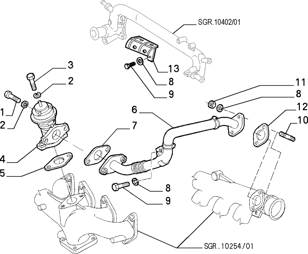 EXHAUST GAS CONTROL DEVICE 2