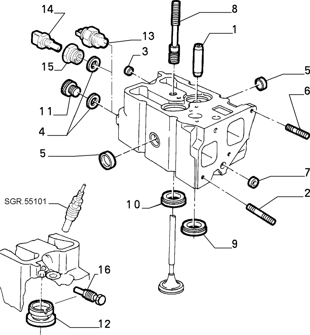 BLOCK AND CYLINDER HEAD 31