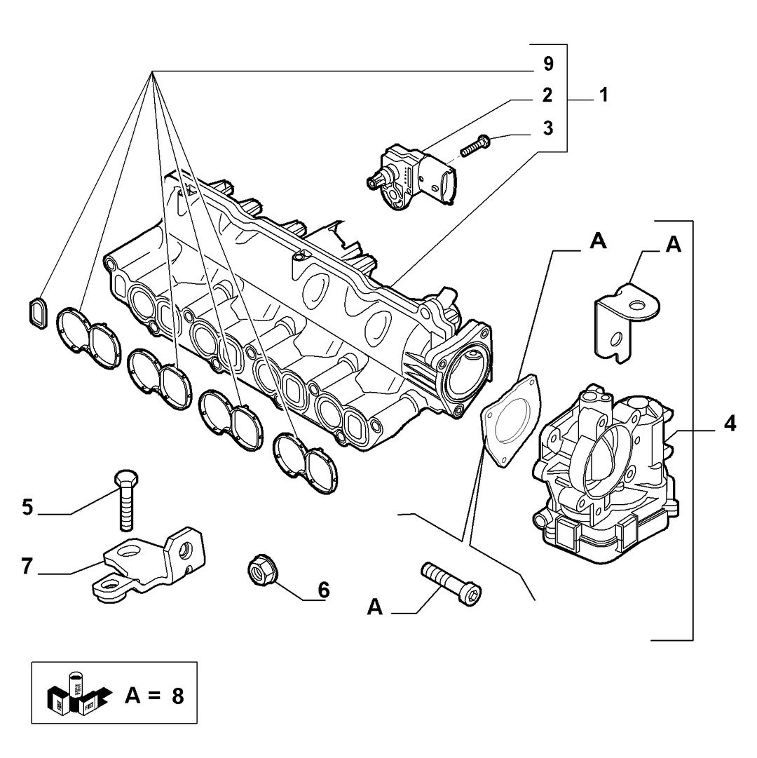 INTAKE MANIFOLD 4