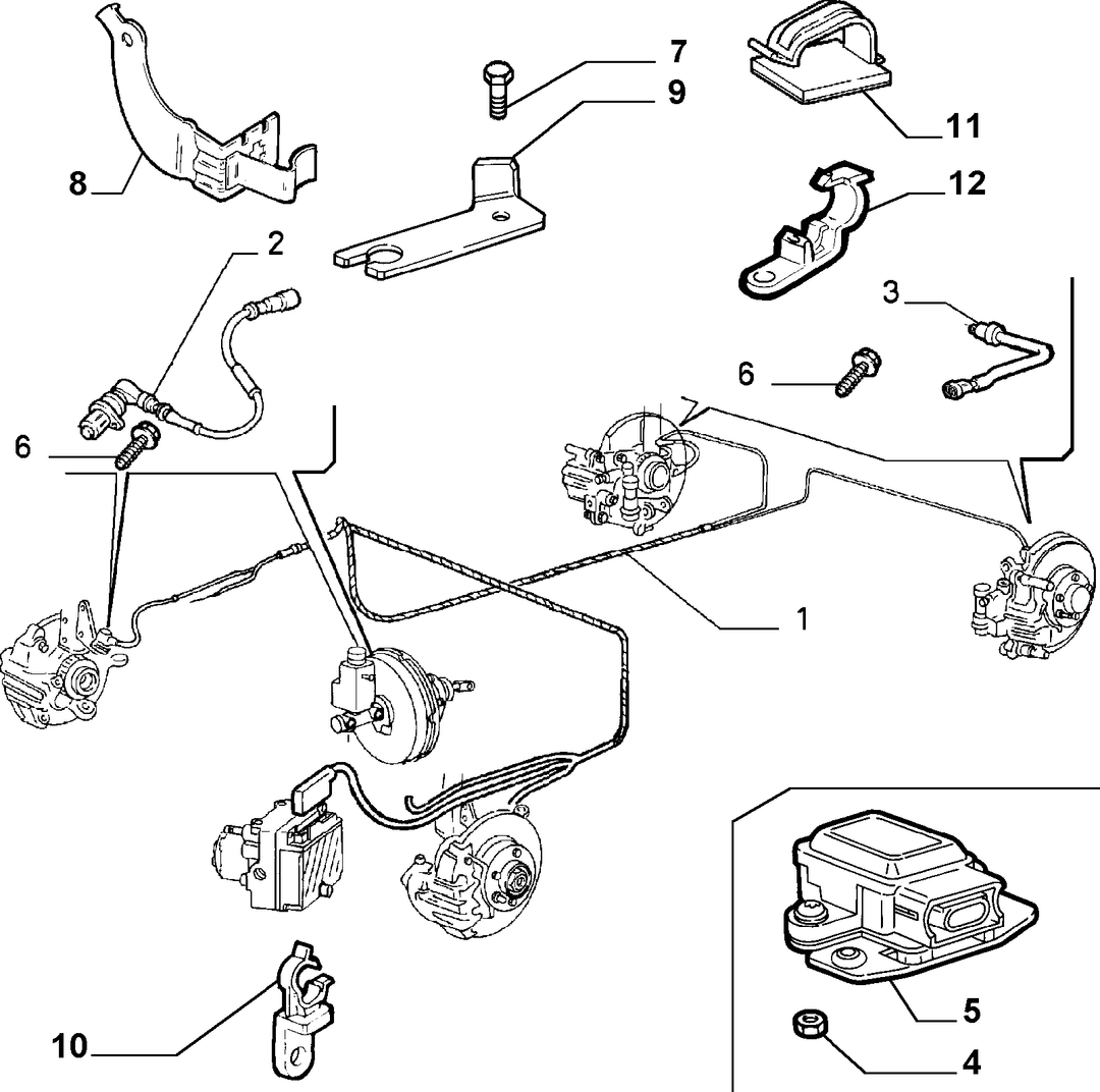 HYDRAULIC BRAKE CONTROL WITH ANTISKID 22