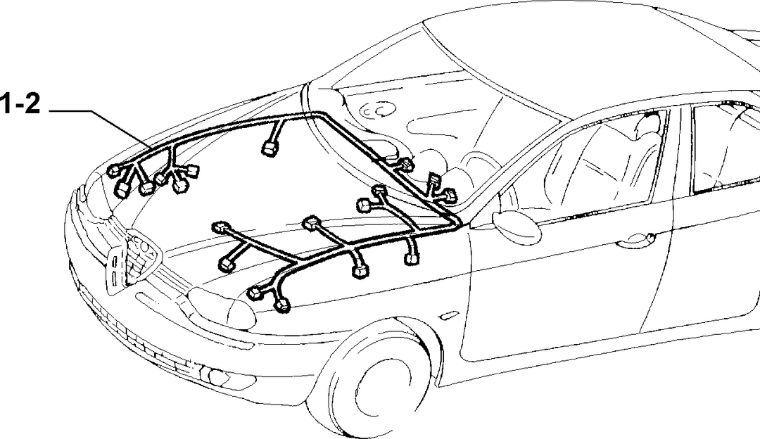 CABLE HARNESS (FRONT) 1