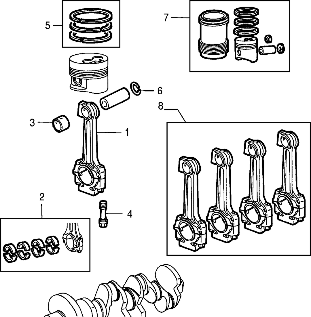 CONNECTING RODS AND PISTONS 4