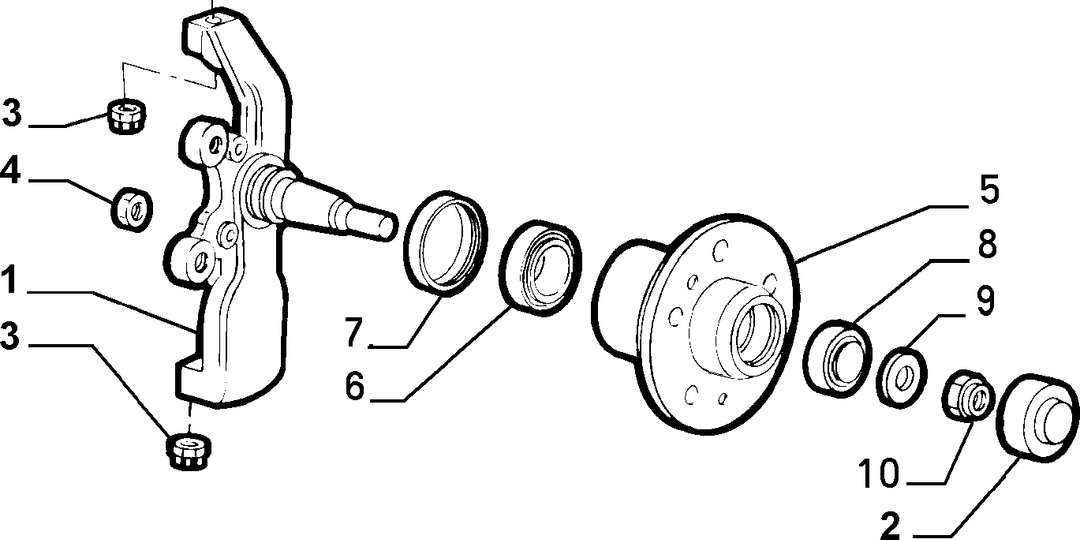 STEERING KNUCKLE 