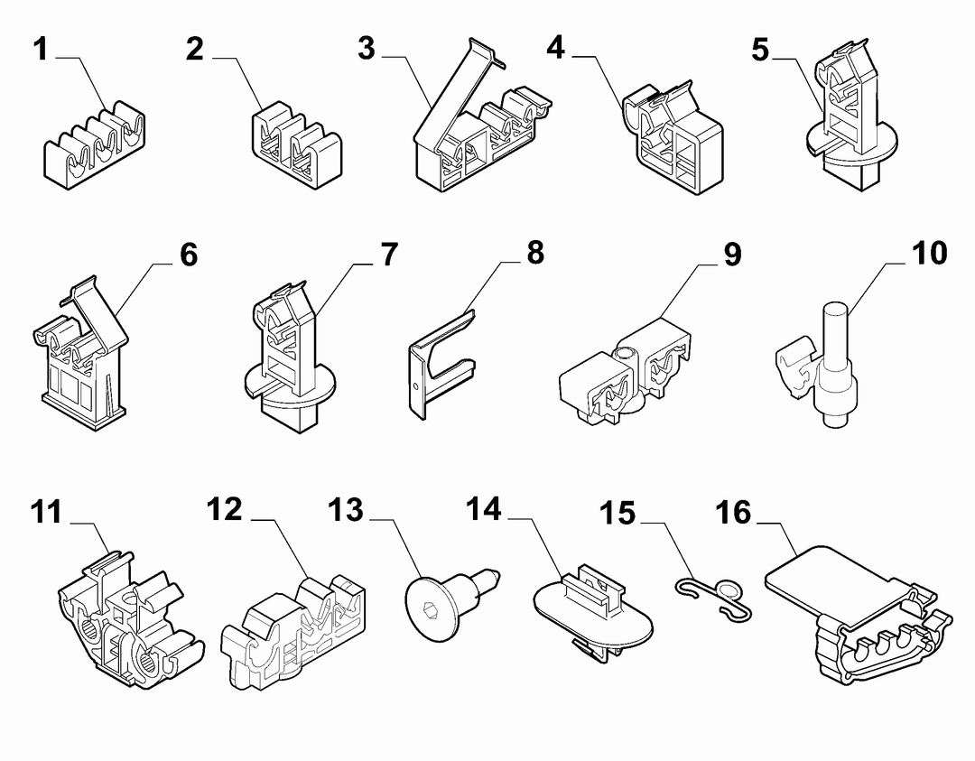 BRAKING SYSTEM FIXINGS