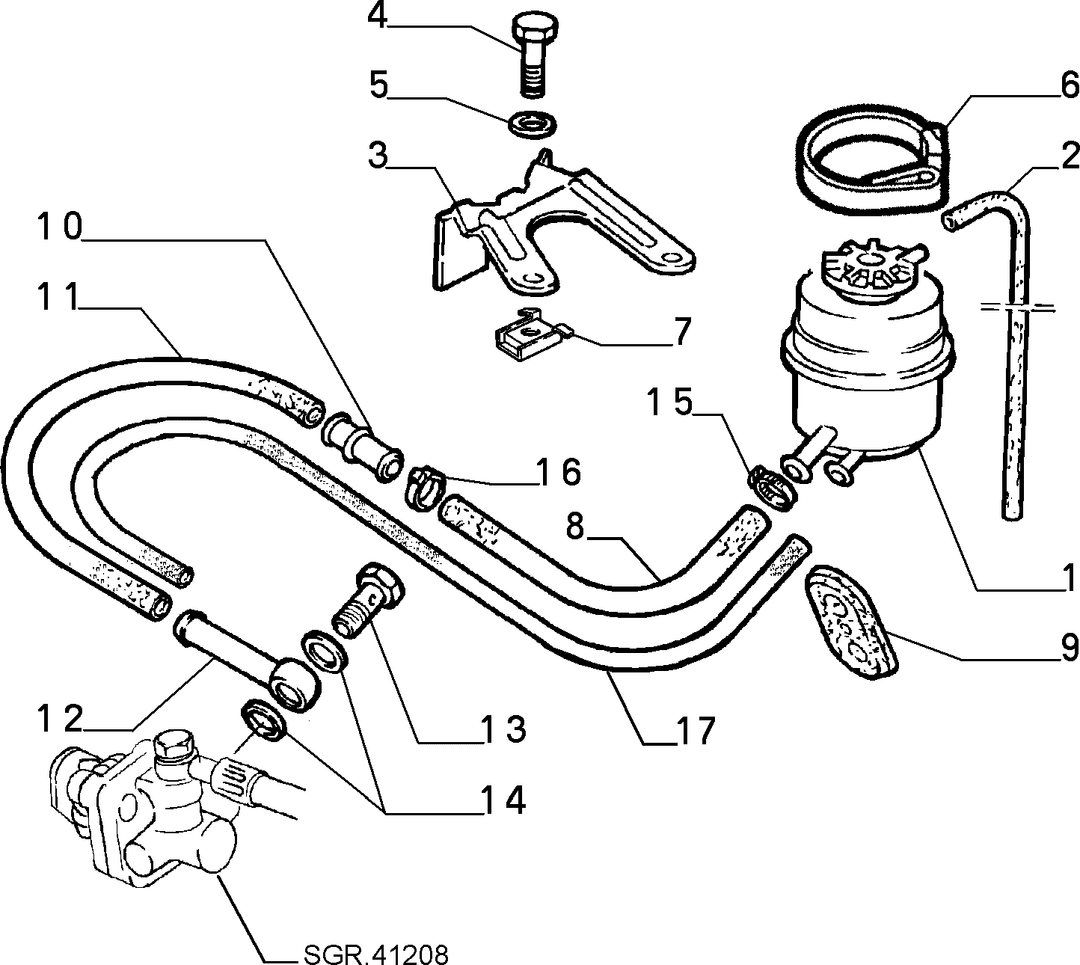 POWER STEERING HYDRAULIC SYSTEM 9