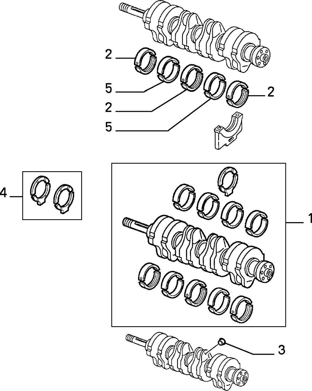 CRANKSHAFT AND FLYWHEEL 1