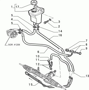 POWER STEERING HYDRAULIC SYSTEM