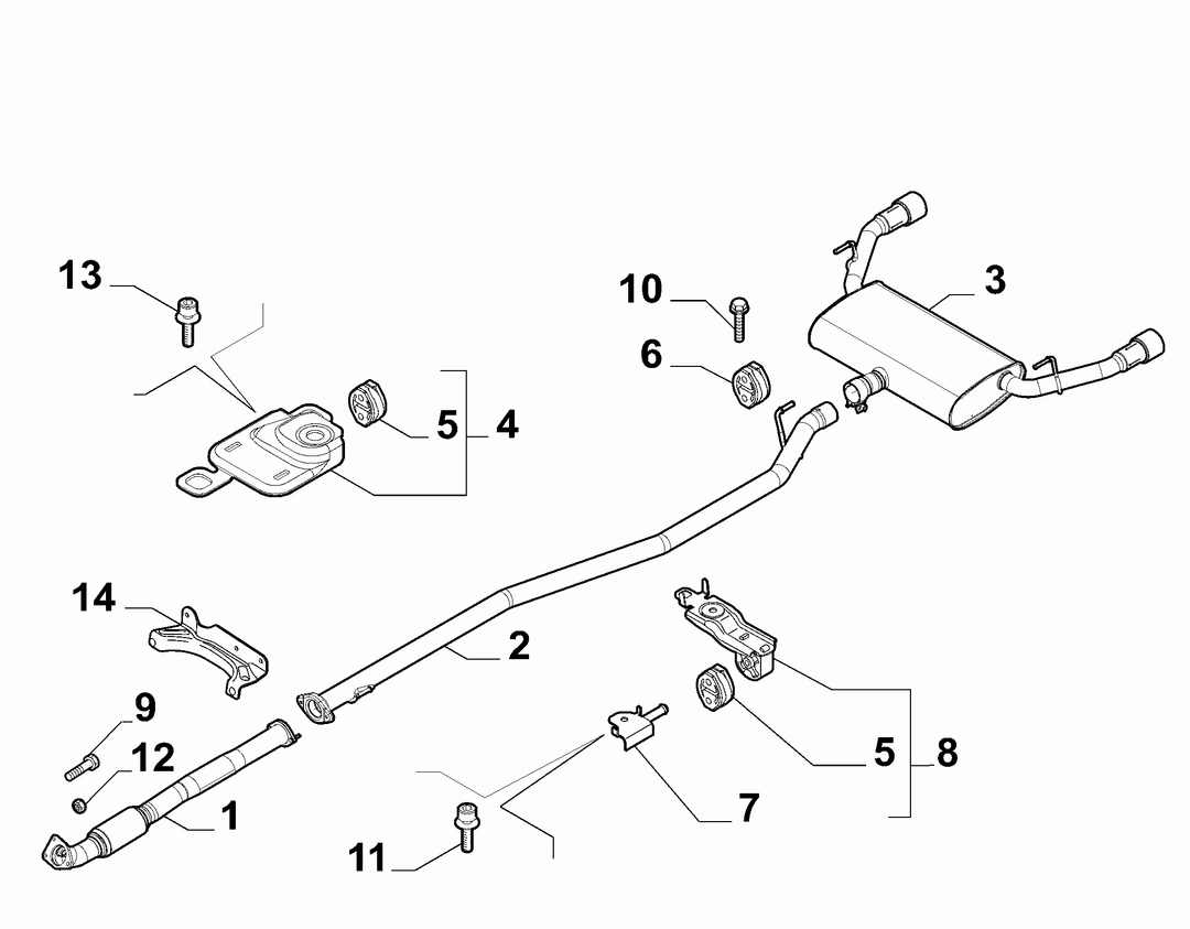 REAR AND CENTRAL PIPES 4