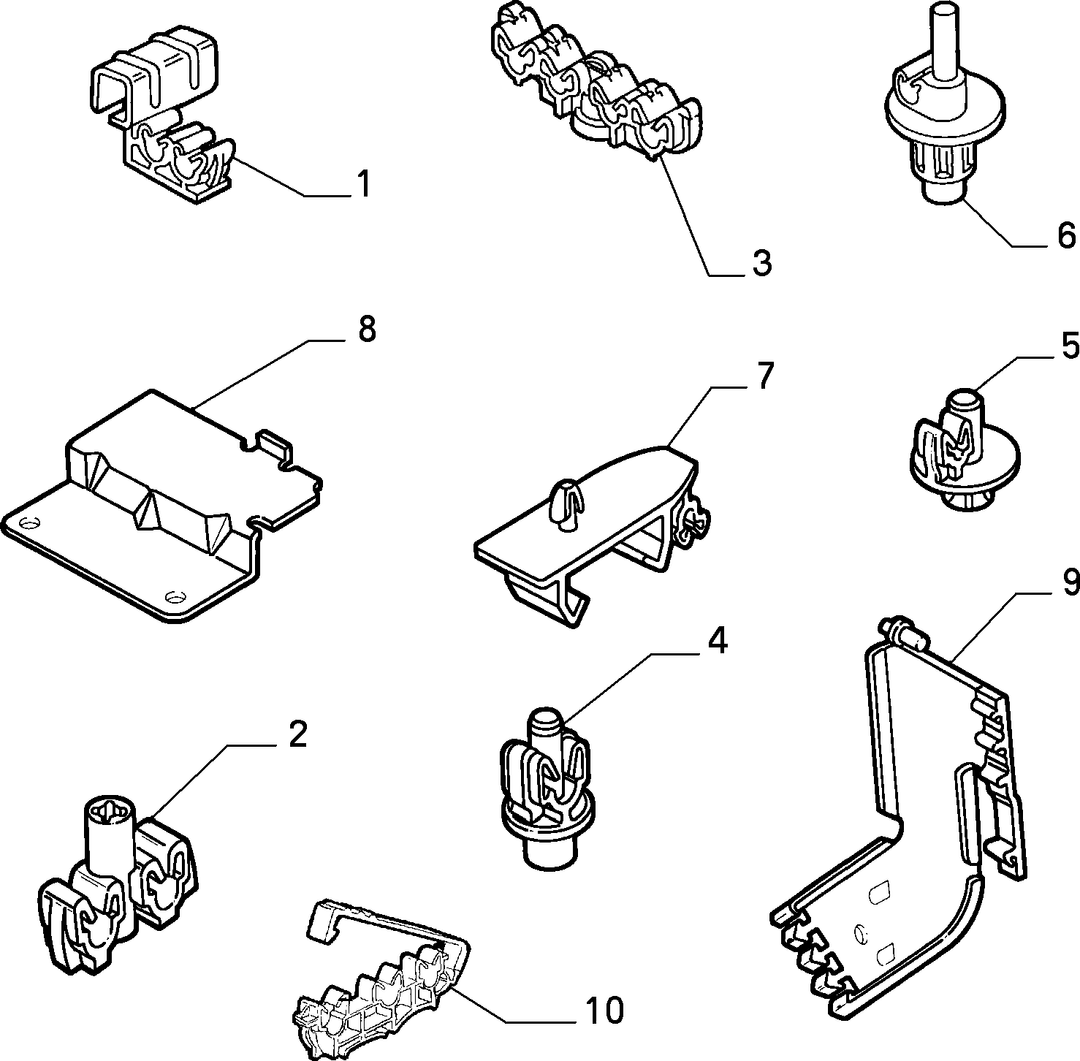 BRAKING SYSTEM FIXINGS 2