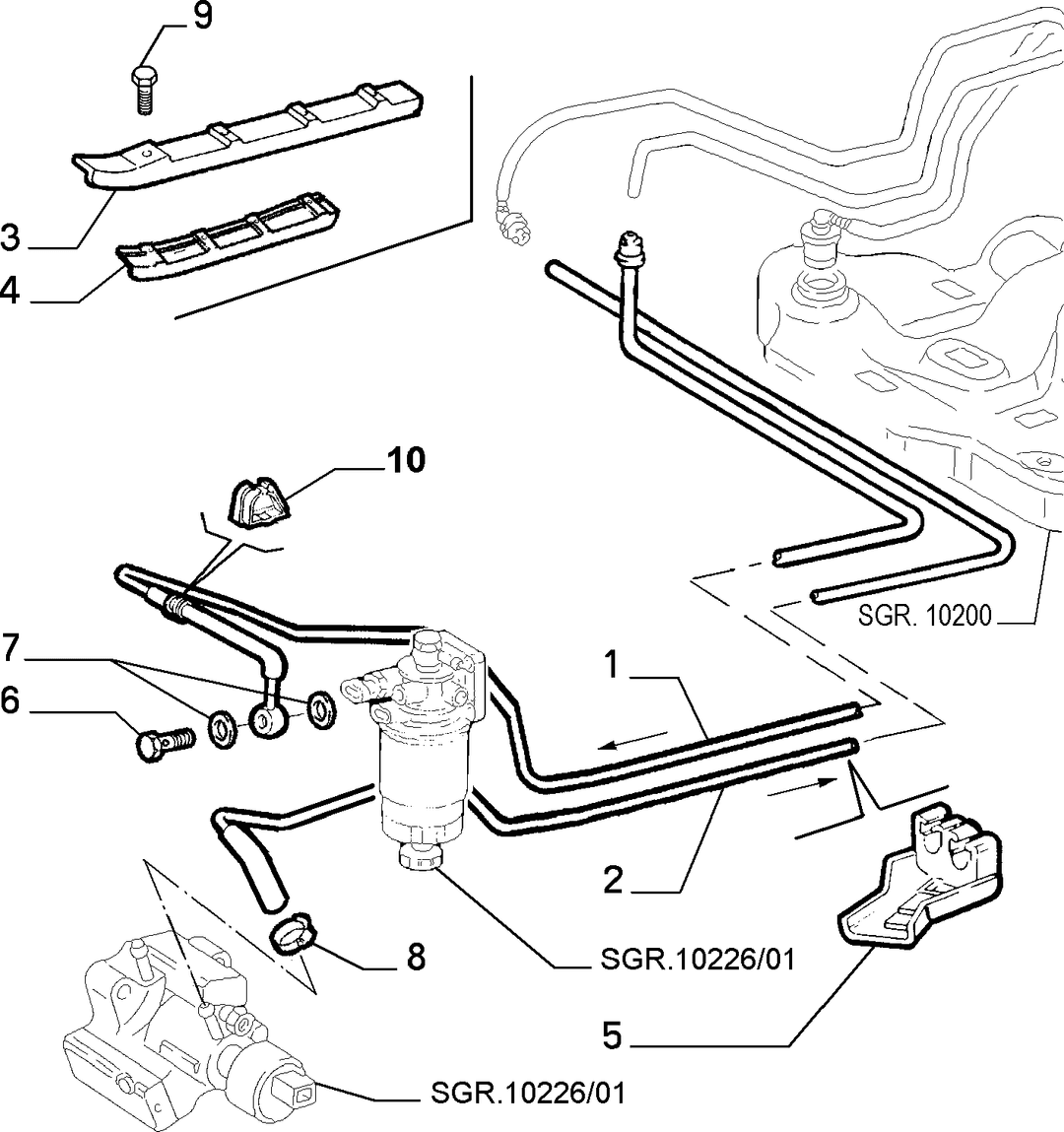 FUEL TANK PIPING 3