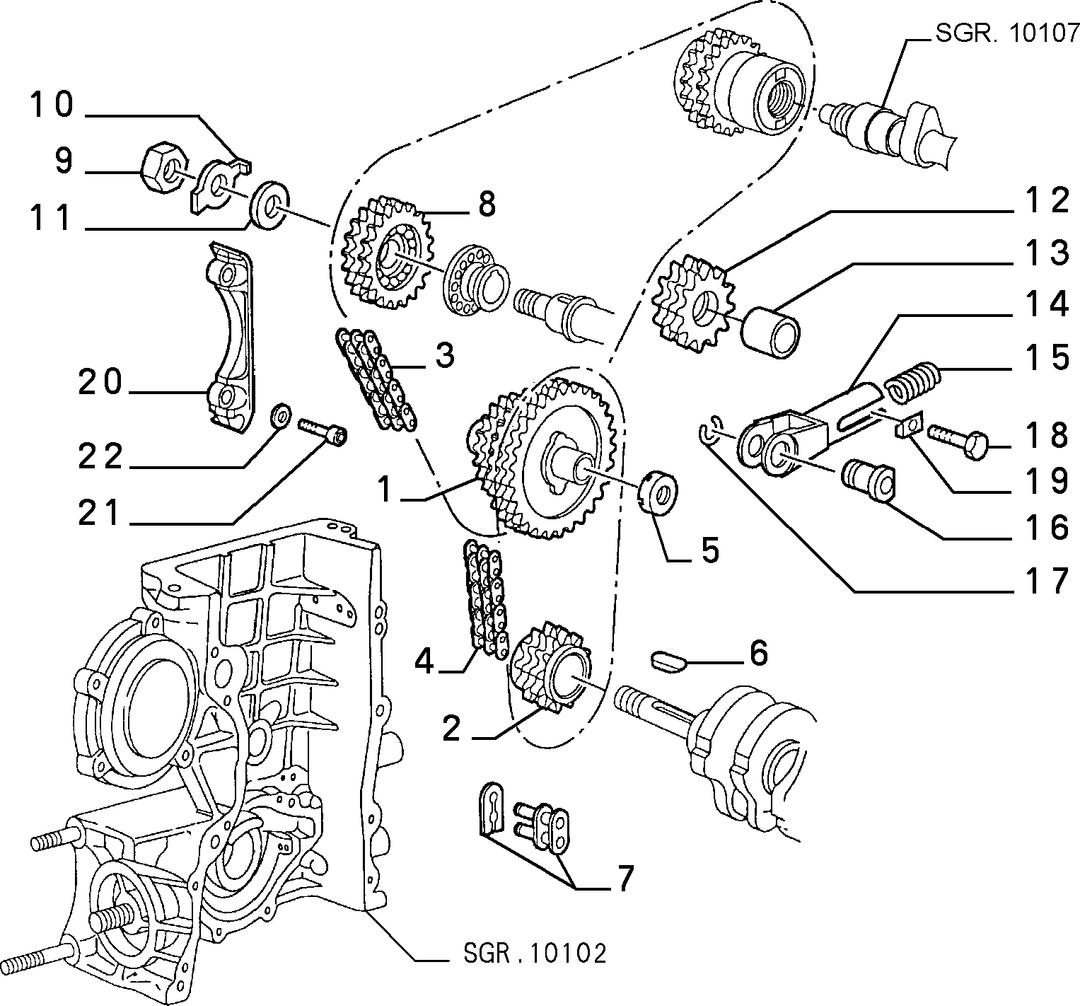 CAMSHAFT DRIVE 1