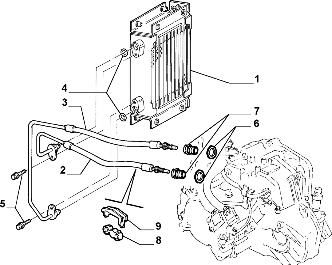 TRANSMISSION COOLING SYSTEM 1