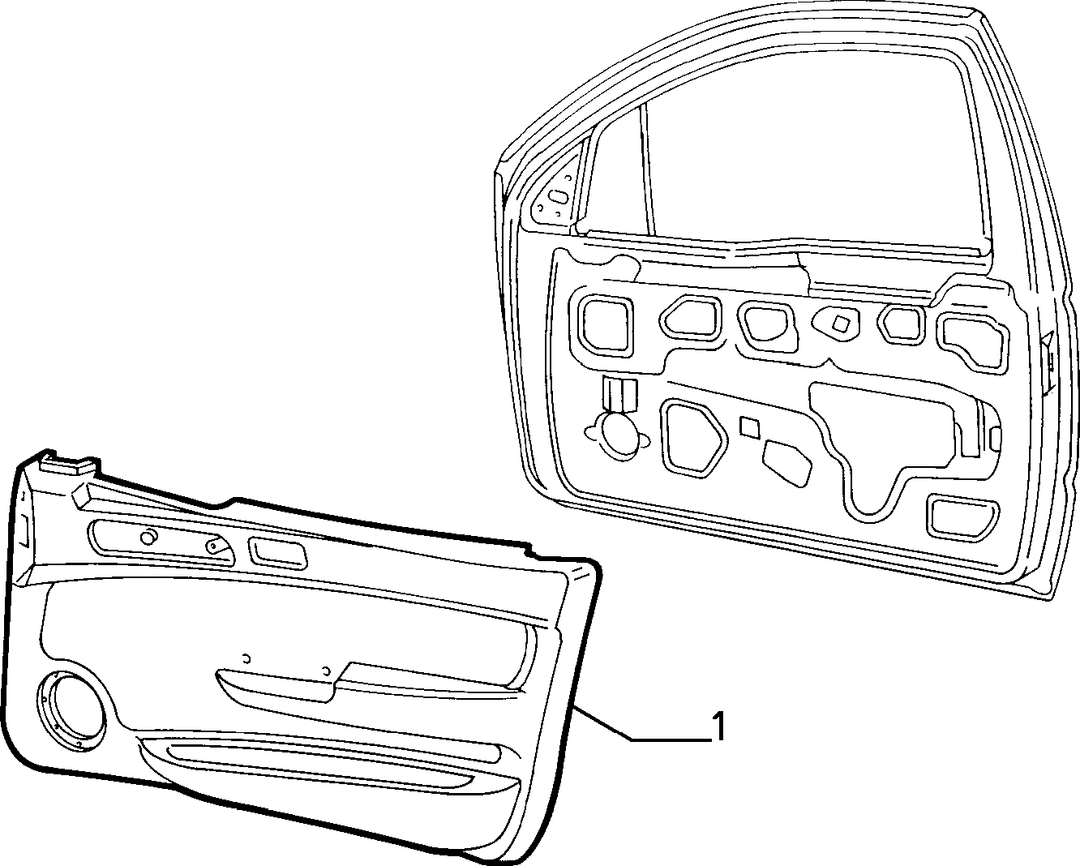 INTERIOR PANELS FOR FRONT SIDE DOORS 2