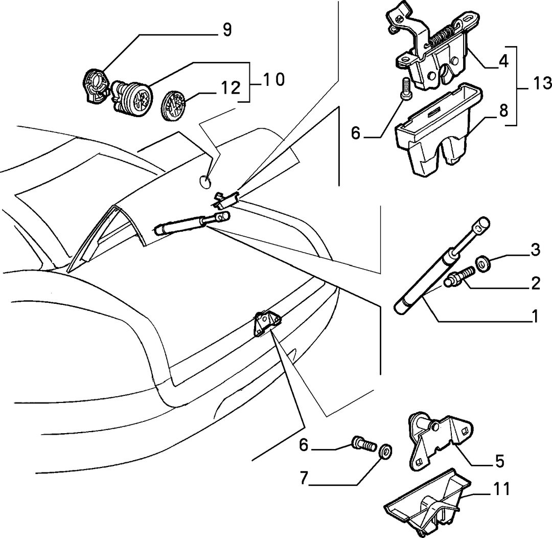 TRUNK SPACE COVER  3