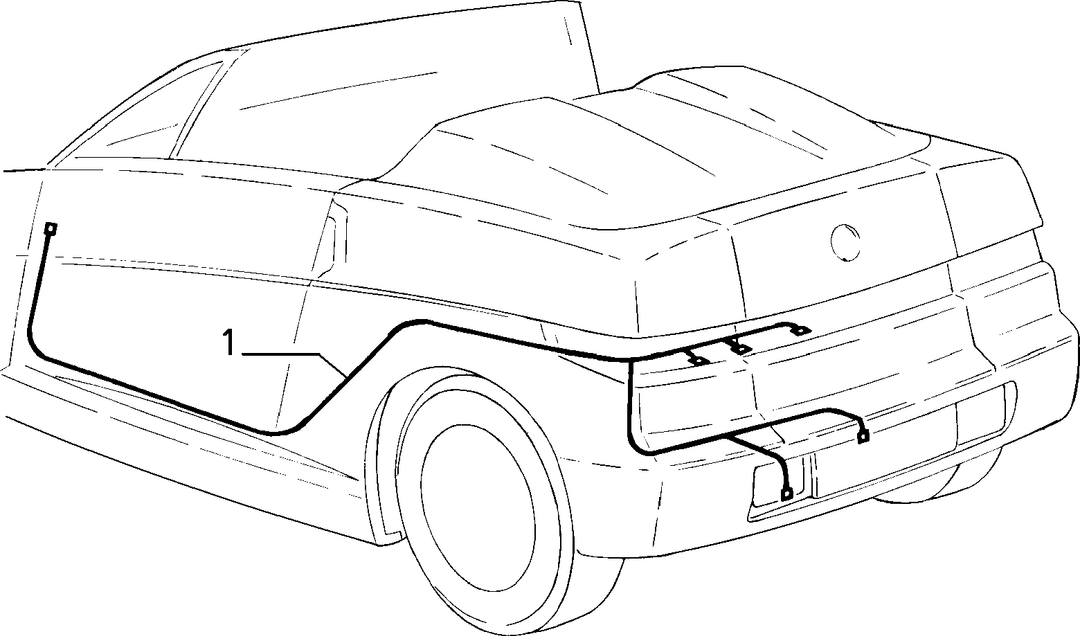 CABLE HARNESS (REAR SEAT)