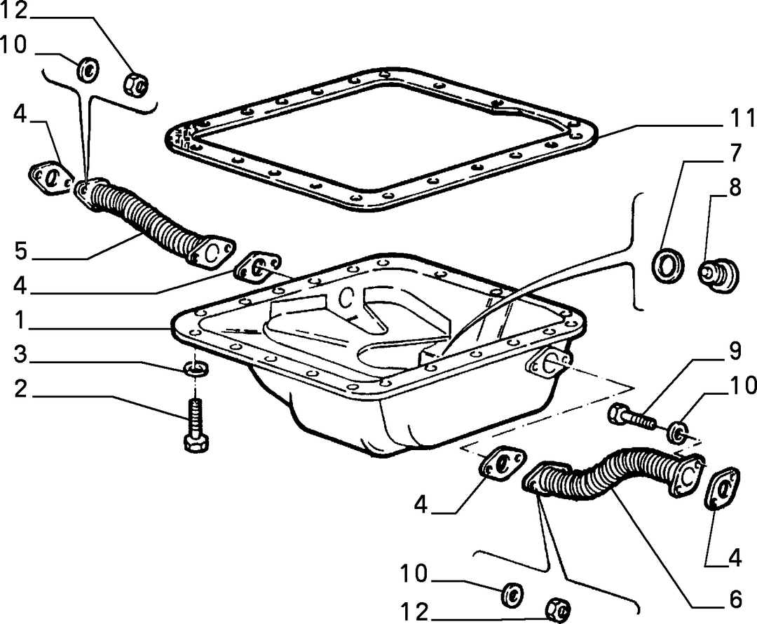 BLOCK SUMP AND COVERS 6