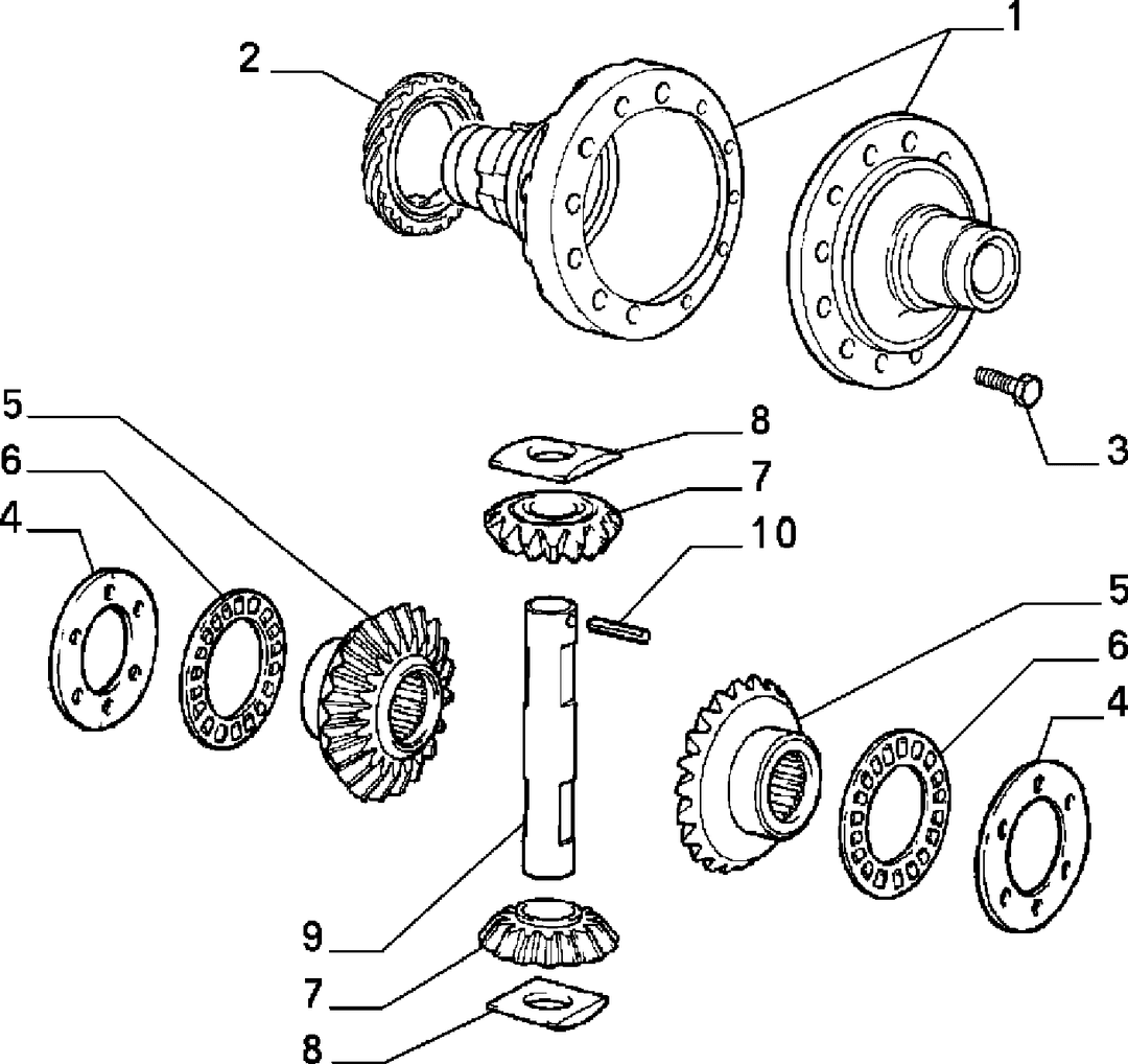 DIFFERENTIAL GEARS 6