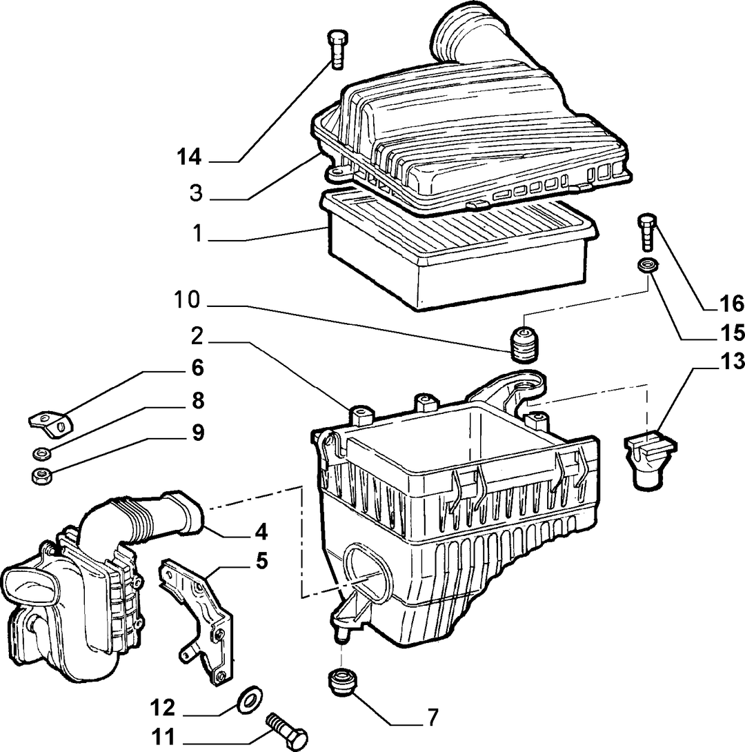 AIR FILTER AND PIPING 1