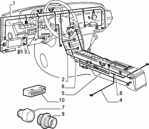 CABLE HARNESS (CENTRE) 