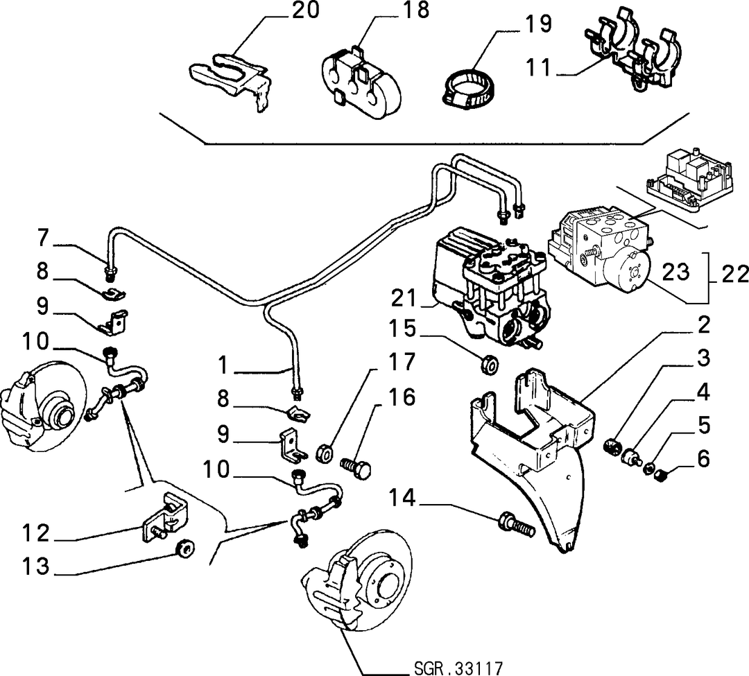 HYDRAULIC BRAKE CONTROL WITH ANTISKID  3