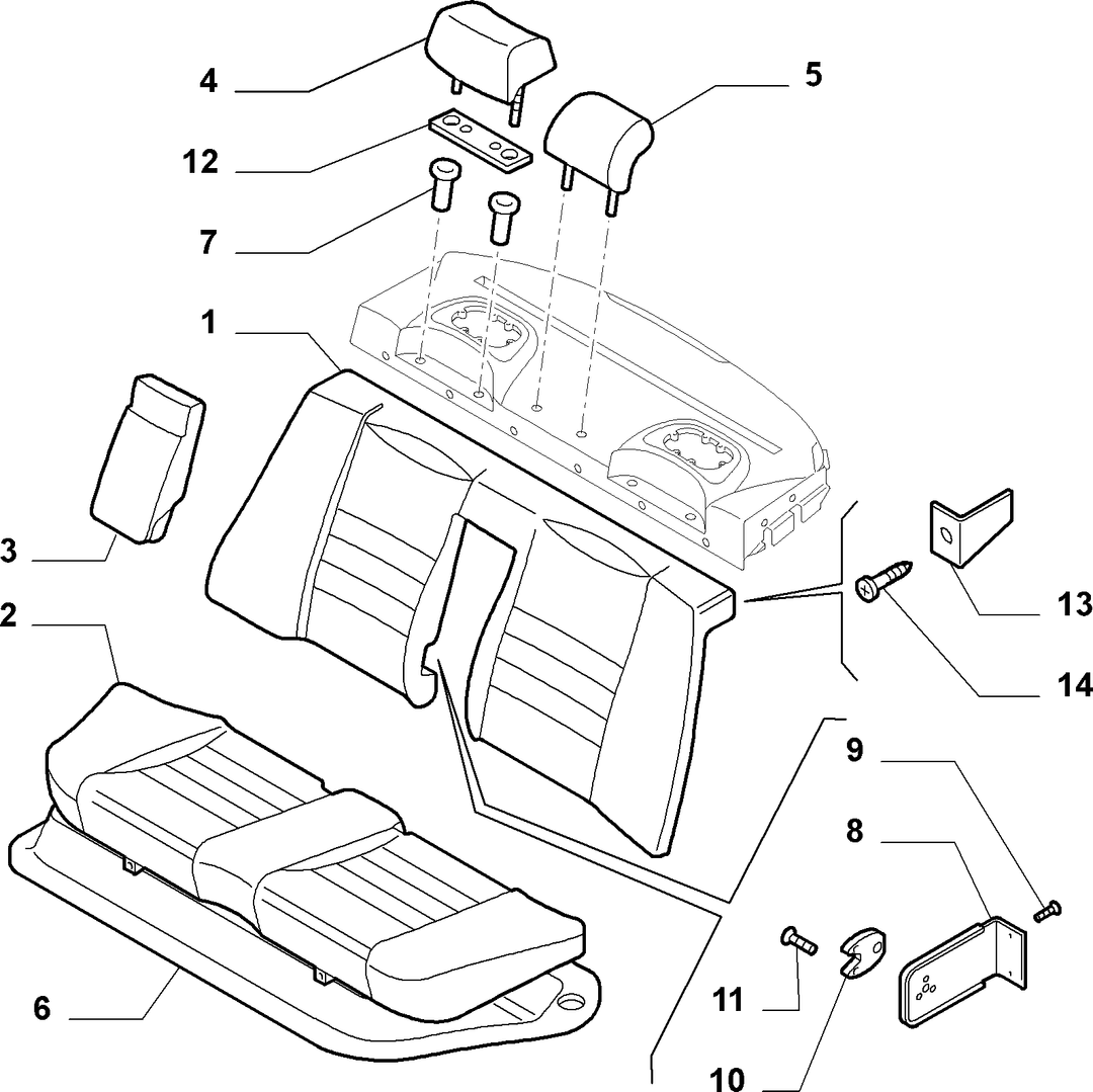 REAR SEAT 3