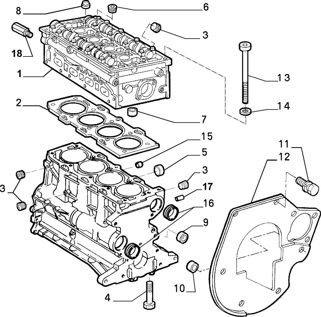 BLOCK AND CYLINDER HEAD 8