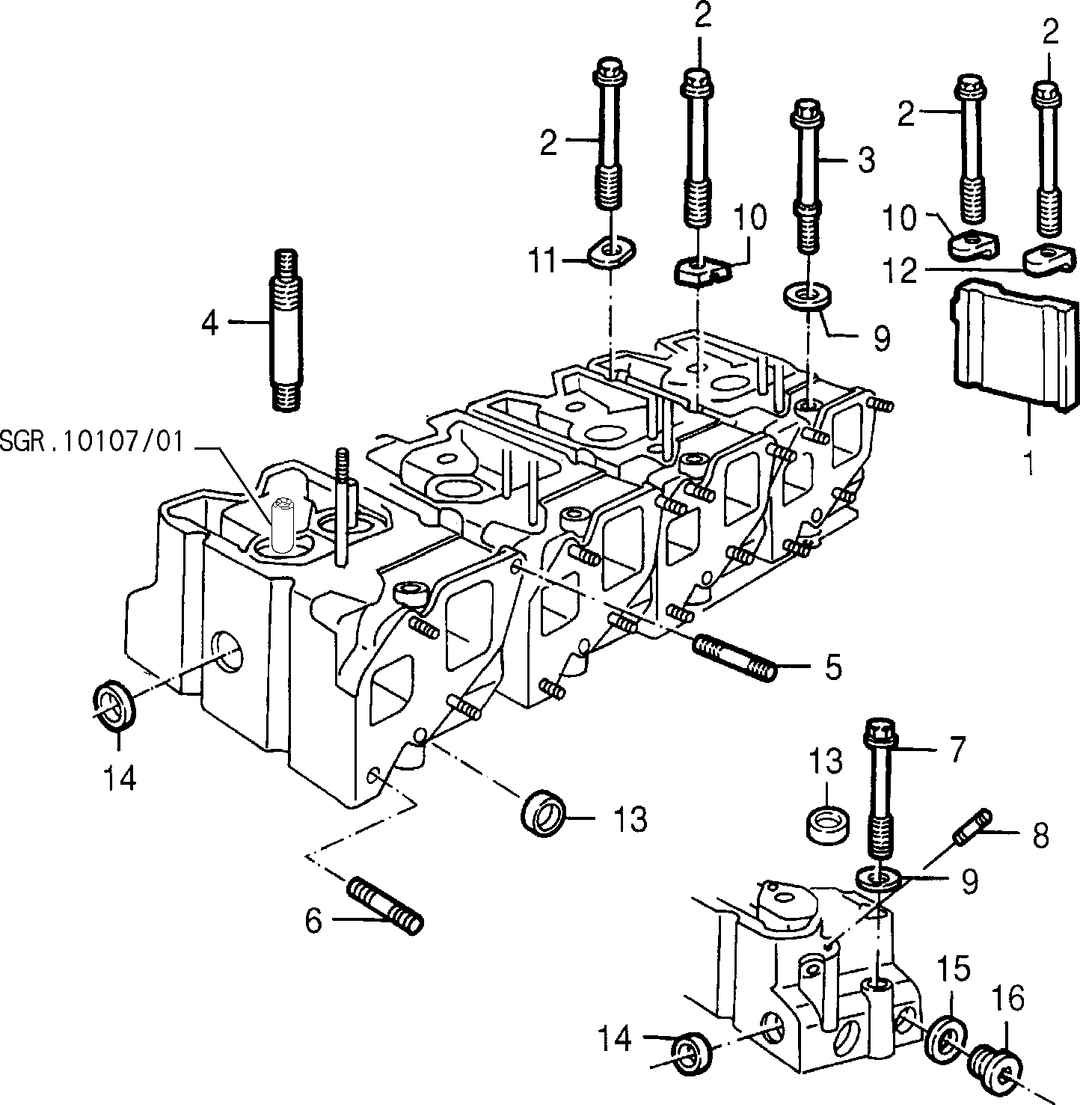 BLOCK AND CYLINDER HEAD 12