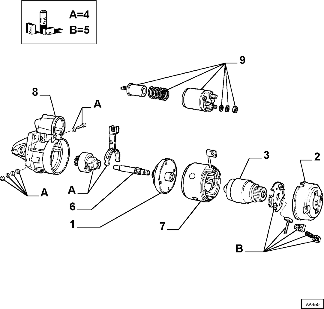 STARTER MOTOR 1