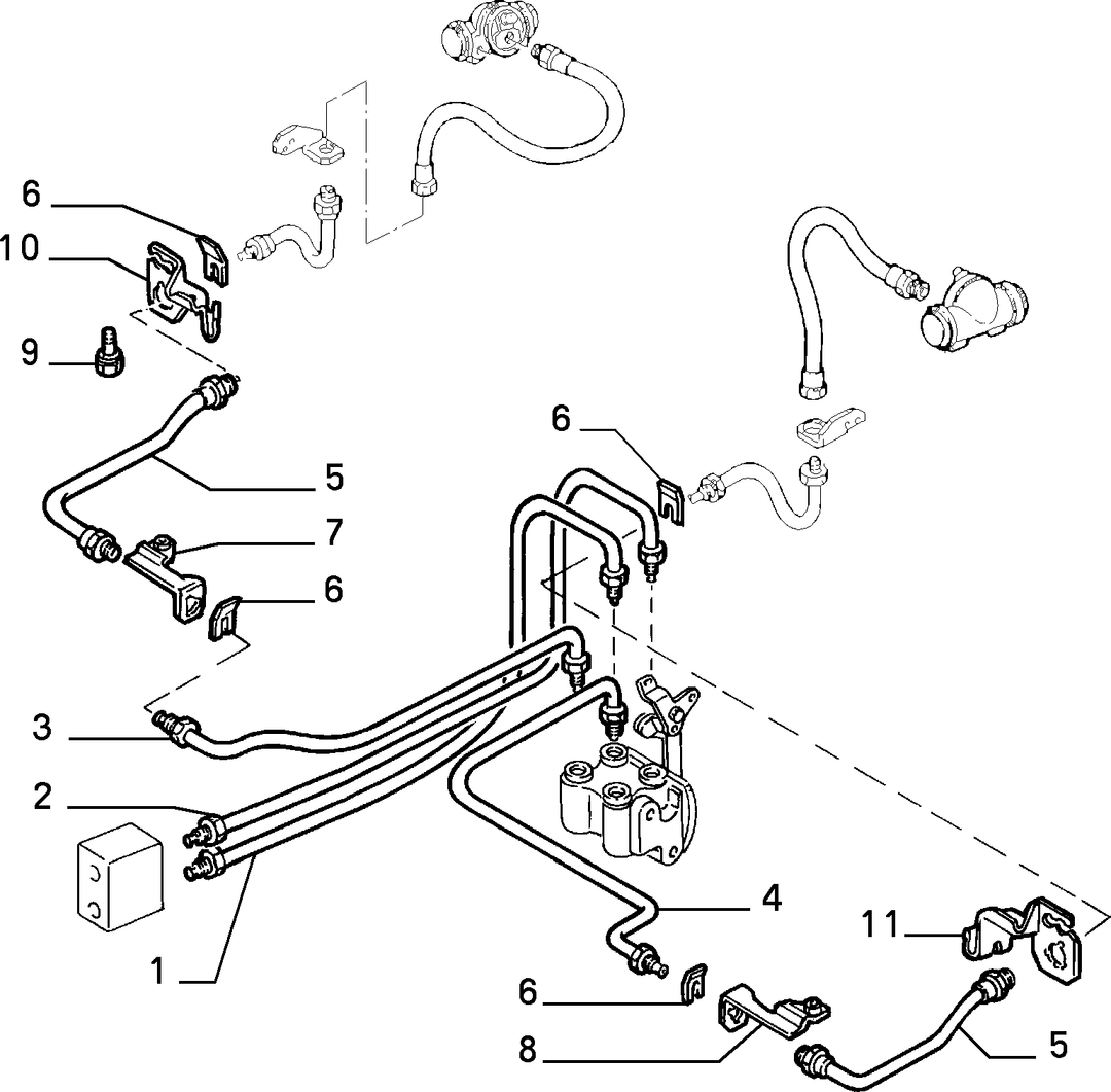 HYDRAULIC BRAKE CONTROL WITH ANTISKID 6