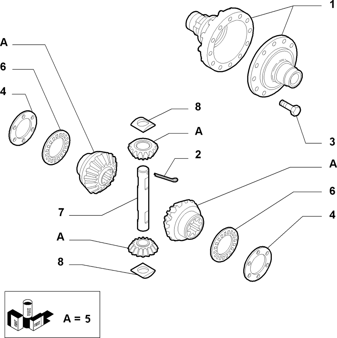 DIFFERENTIAL GEARS 6