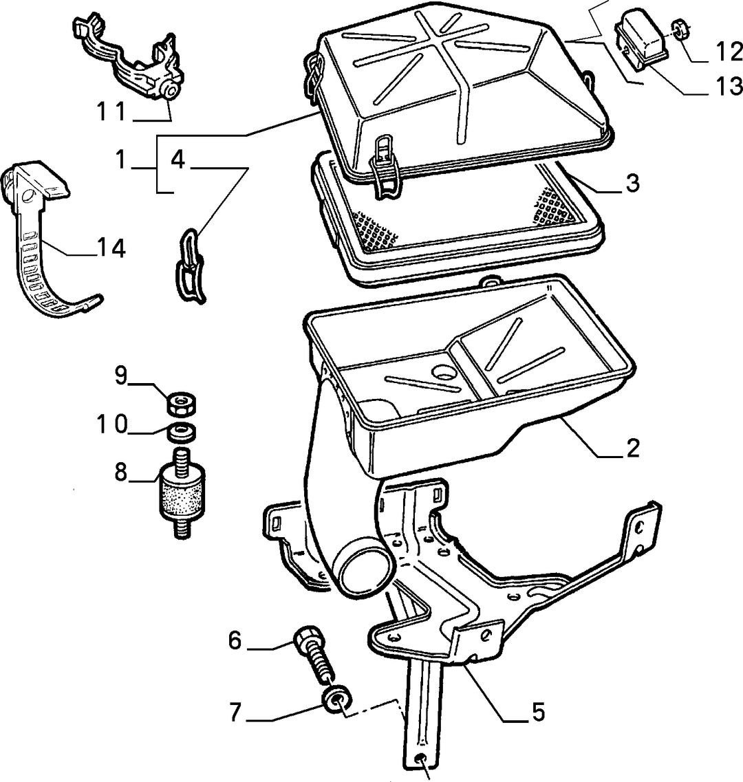 AIR FILTER AND PIPING 2