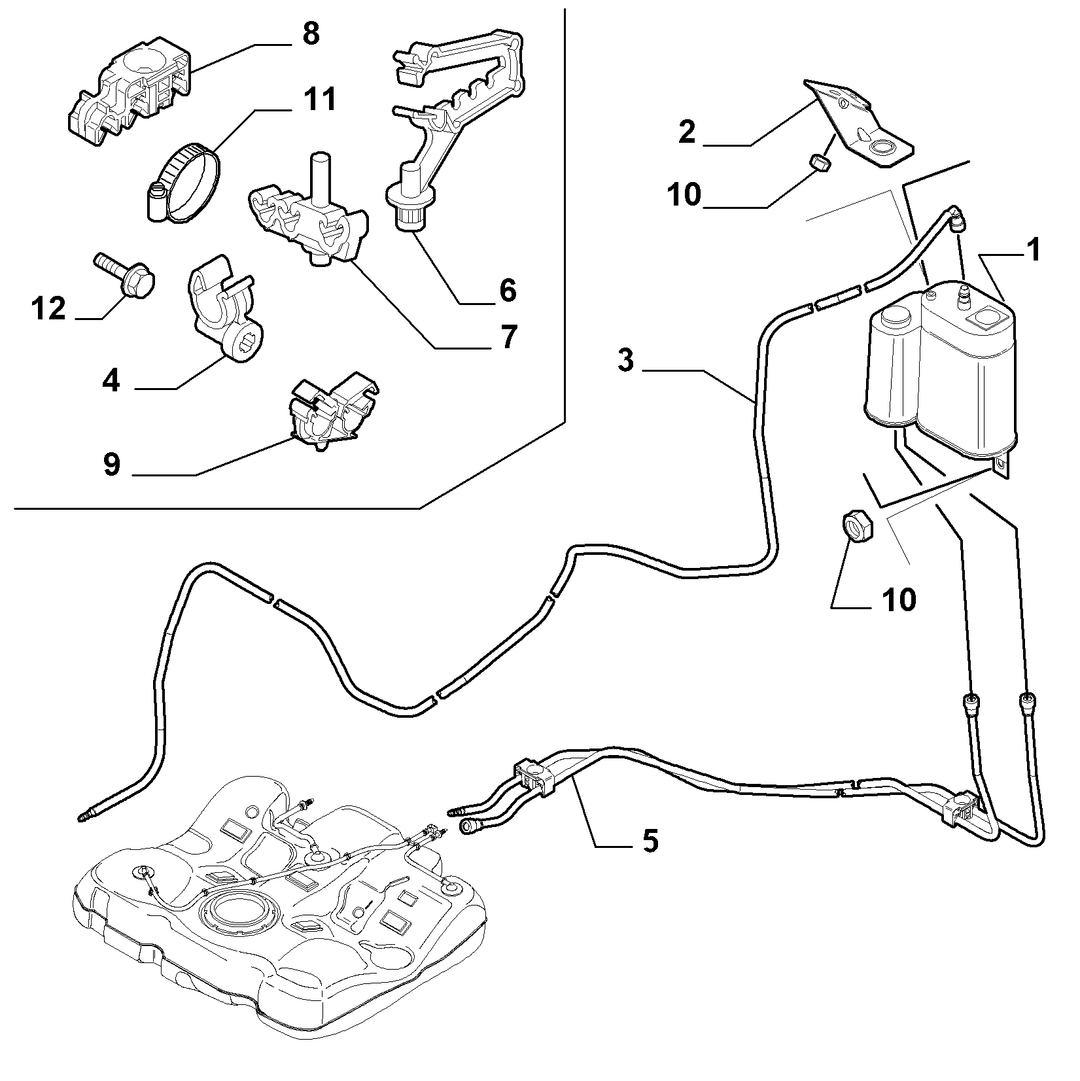 FUEL TANK PIPING 2
