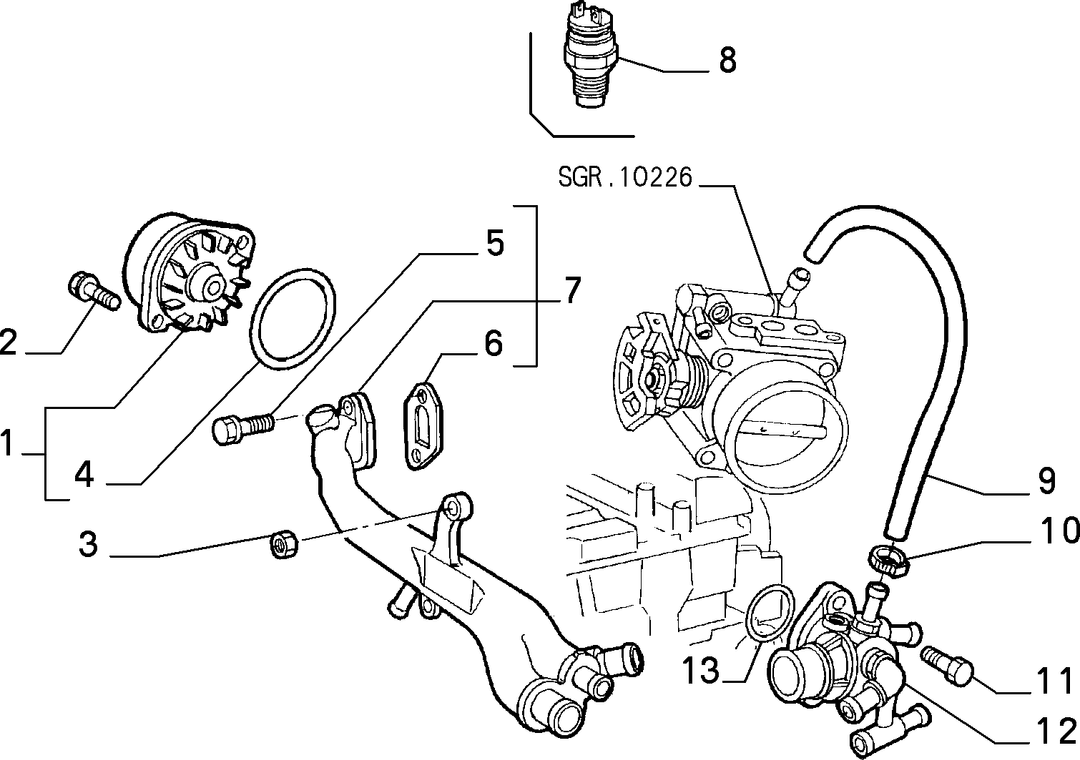 WATER PUMP AND LINES 1