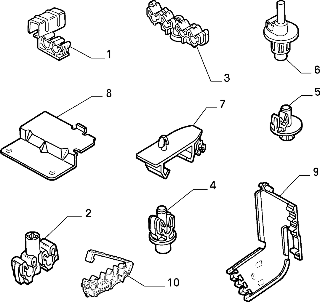 BRAKING SYSTEM FIXINGS 2