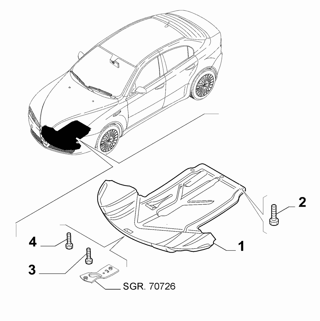 ENGINE UNDERSIDE GUARD