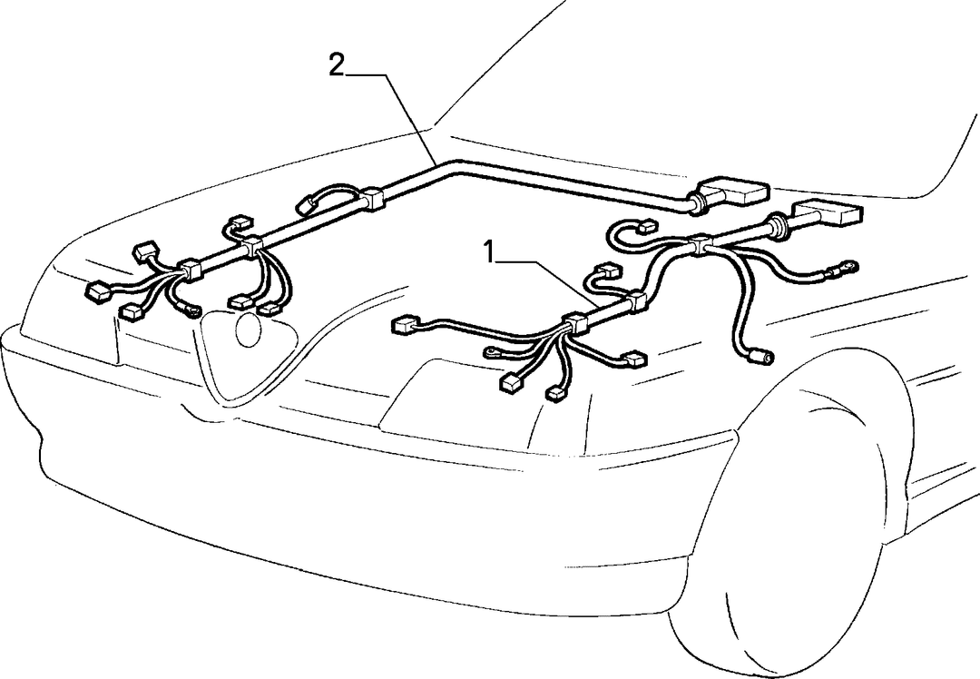 CABLE HARNESS (FRONT)  3