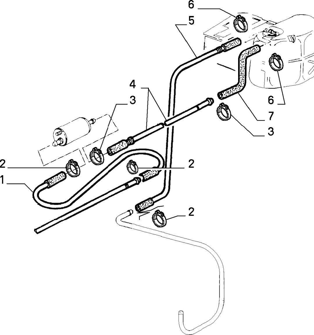 FUEL TANK PIPING 19