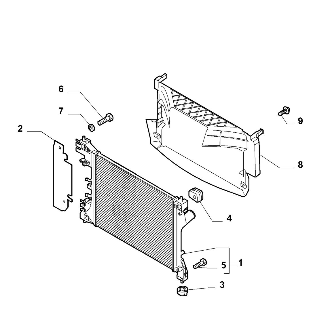 RADIATOR AND PIPING 1