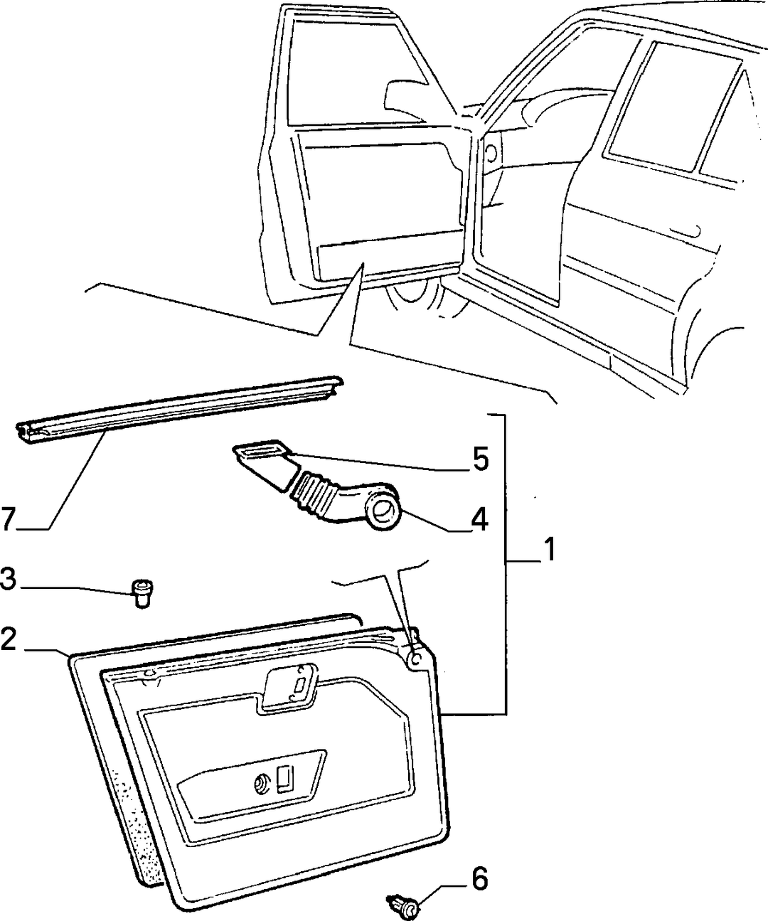 INTERIOR PANELS FOR FRONT SIDE DOORS  1