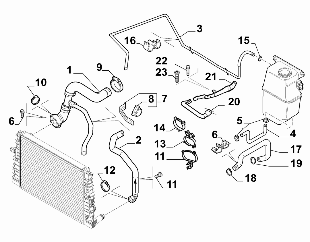 RADIATOR PIPING 4