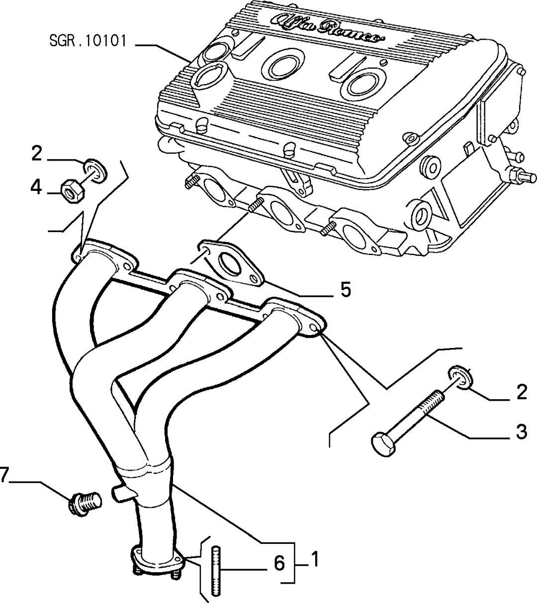 EXHAUST MANIFOLD 2