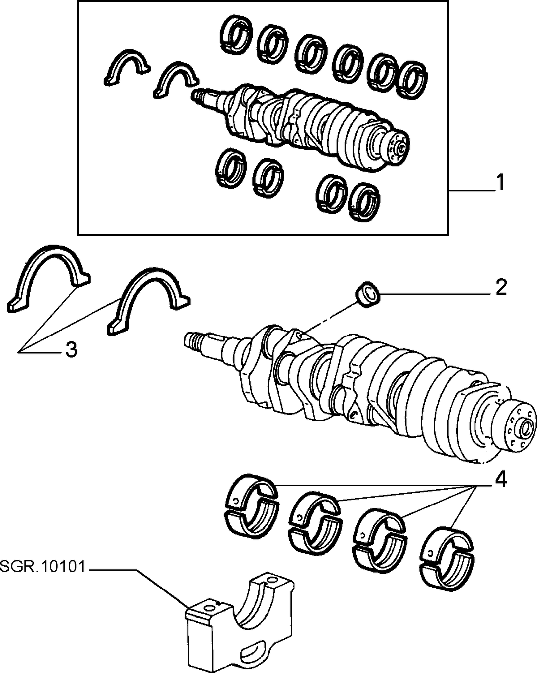 CRANKSHAFT AND FLYWHEEL 5