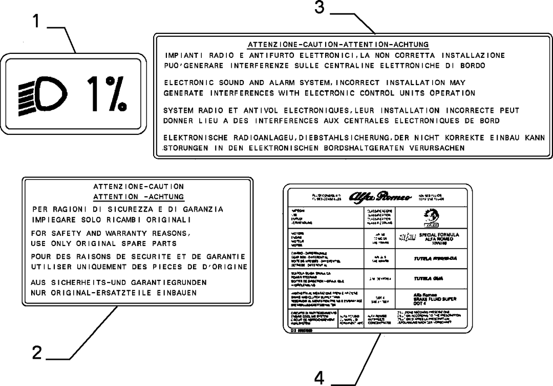 PRESCRIPTION AND INFORMATION NAME PLATE  1