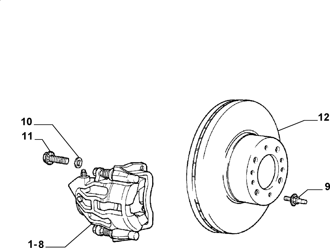 FRONT WHEEL BRAKES