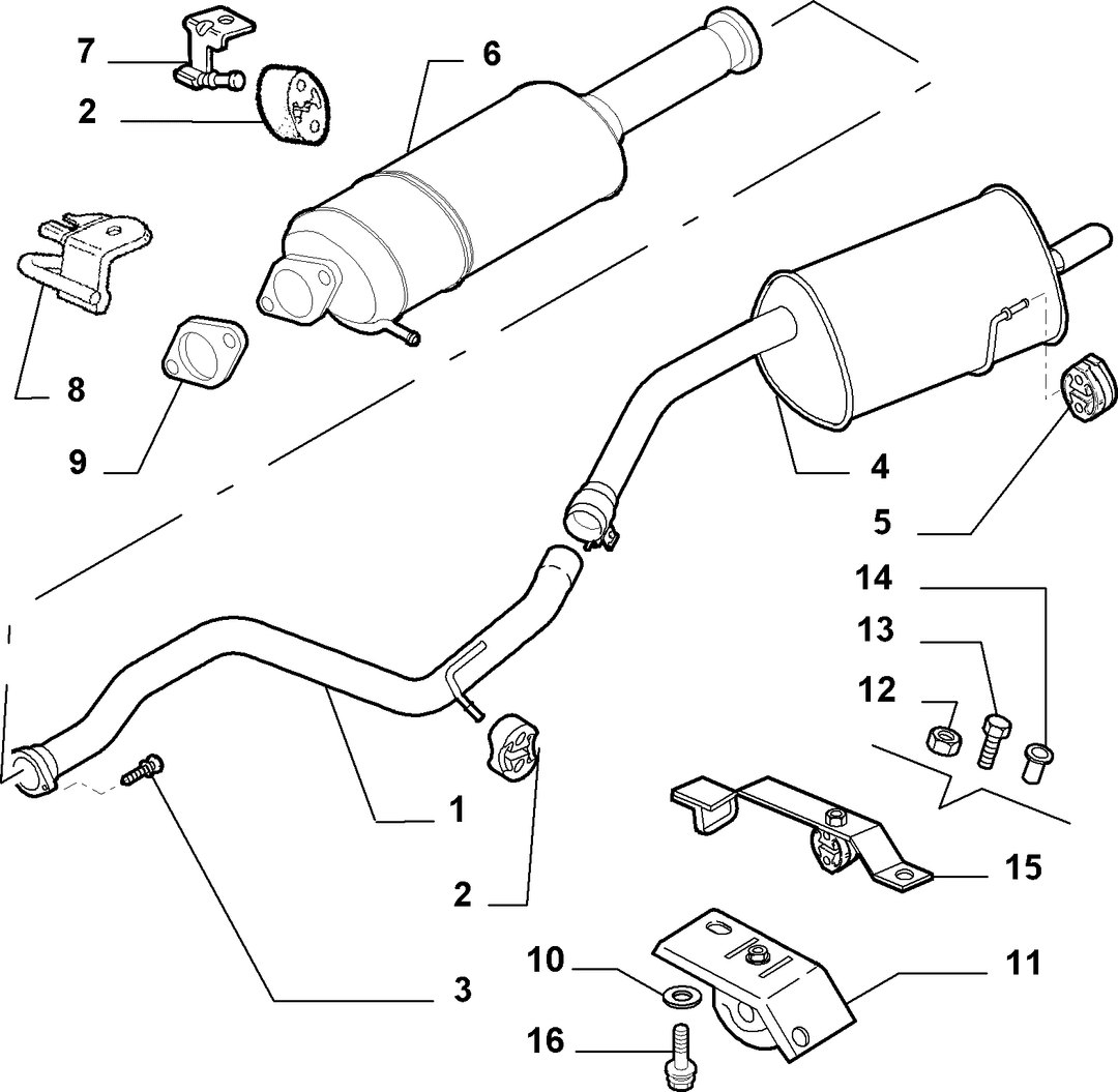 EXHAUST PIPE 12