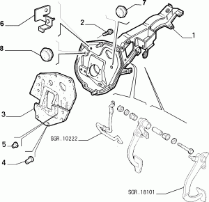 BRAKE PEDAL CONTROL
